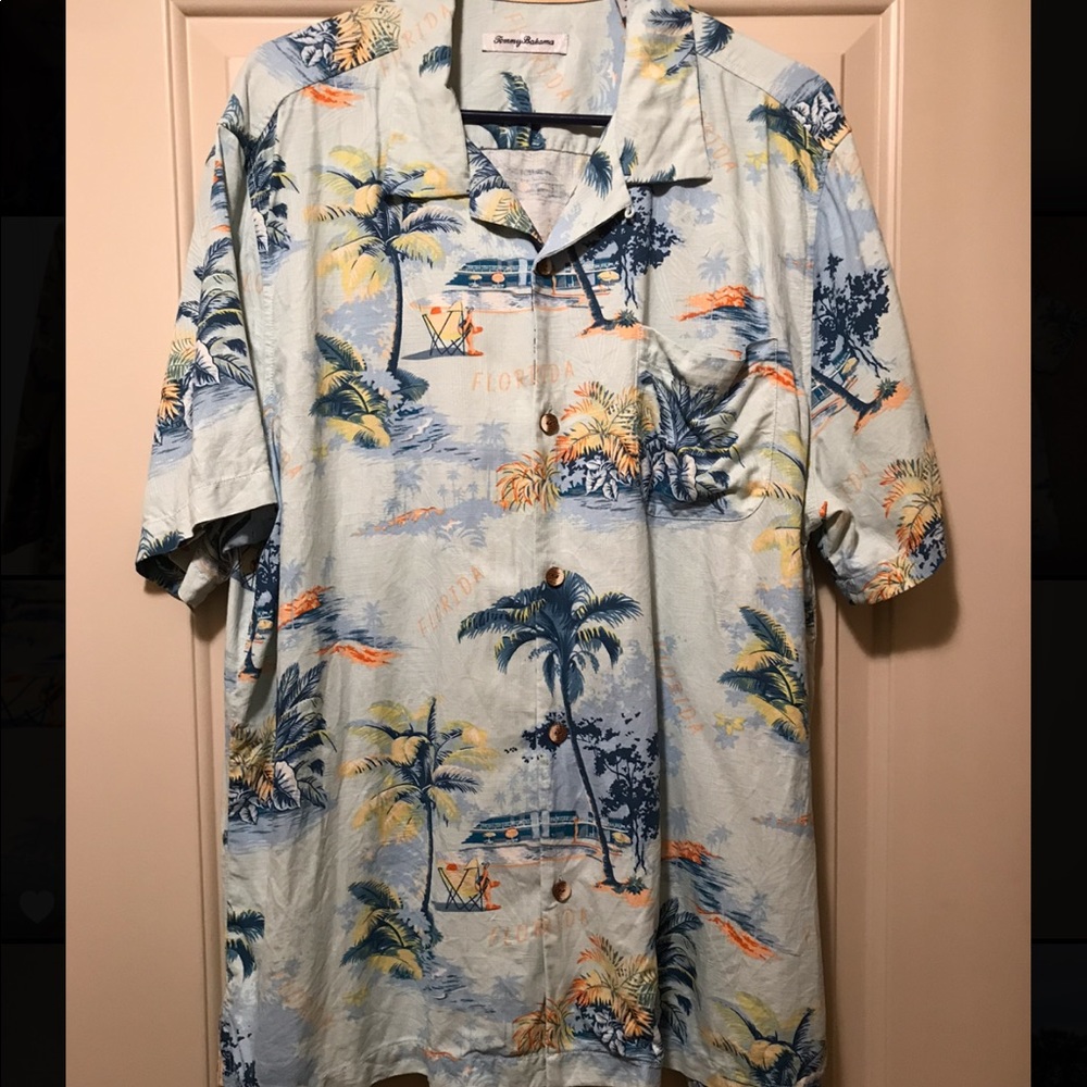 Tommy Bahama Silk Camp Shirt